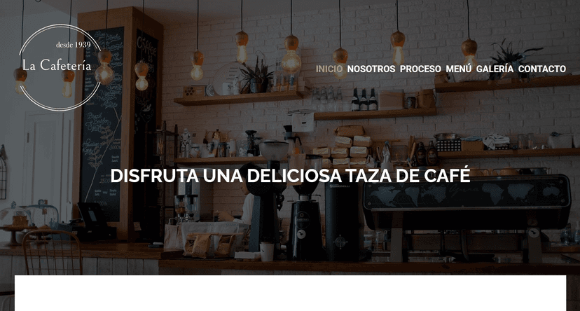 Café Website