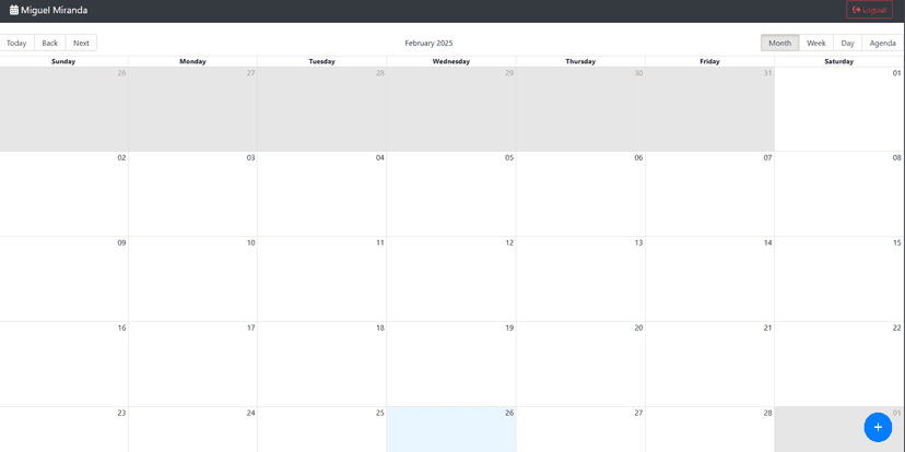 Calendar App