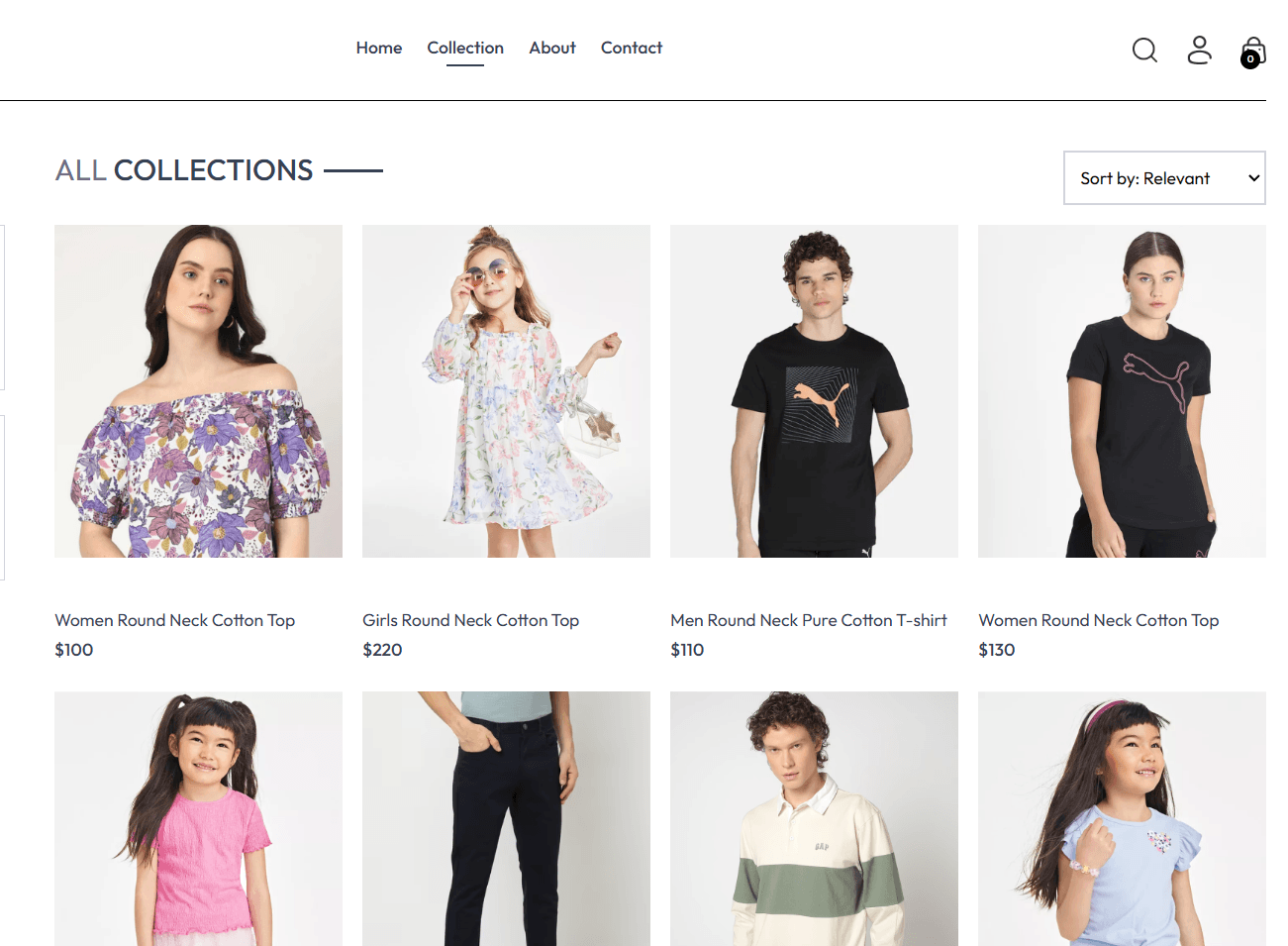 Forever | Ecommerce